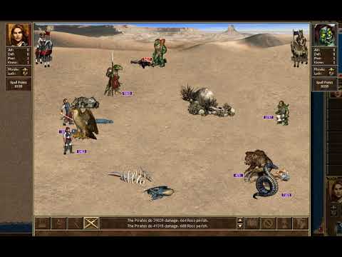 Heroes III HotA - Cove vs Stronghold (9999 of each unit)