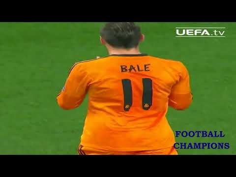 Gareth Bale, der fünfmalige Champions-League-Sieger der UEFA, glänzt mit Supertoren von Real Madrid