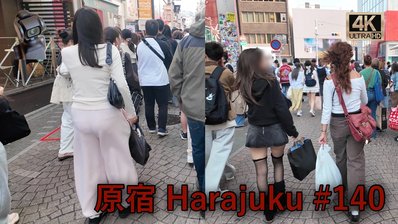 【4K Tokyo walk】原宿 Harajuku #140 東京 散歩