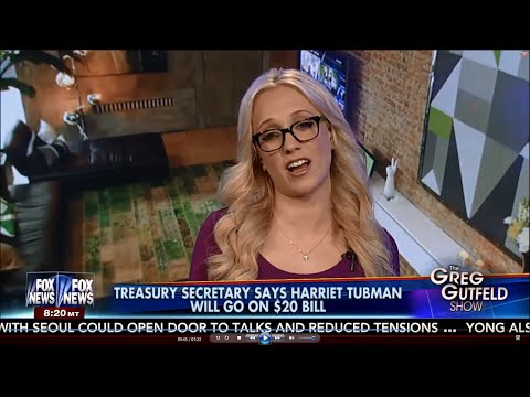 04-23-16 Kat Timpf on Gutfeld - Harriet Tubman on the $20 Bill