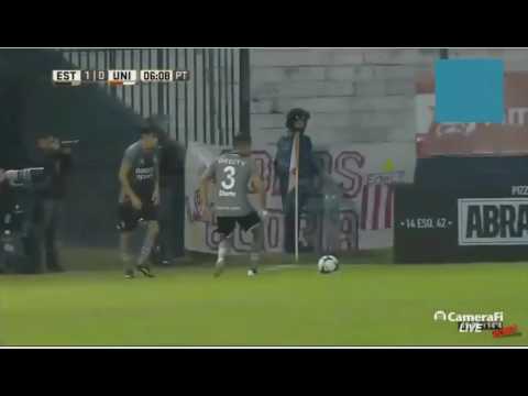 Gol de Matias Aguirregaray - Estudiantes LP 1 x 0 Union SF - Fecha 26 - Liga Argentina