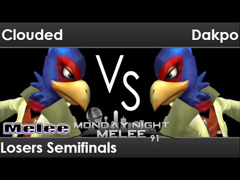 MNM 91 - AWOL | Clouded (Falco) vs FX | Dakpo (Falco) Losers Semifinals - Melee