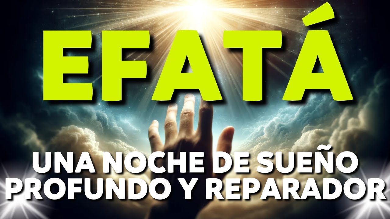 ORACIÓN de la NOCHE para un SUEÑO PROFUNDO y RESTAURADOR 🕊️ ¡Recibe Bendición!