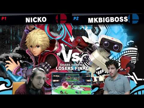 Shark Tank #54 Losers Final - Nicko (Shulk) Vs. MKBigBoss (R.O.B.) - SSBU Tournament