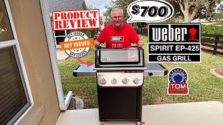 Honest Review Of The All New Weber Spirit 4-Burner Gas Grill! / Is It Worth $700.00 ?