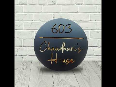 Round nameplate with cornar design - latest nameplate_laser-...