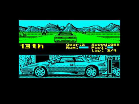 Lotus Esprit Turbo Challenge ZX Spectrum