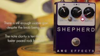 Video thumbnail for Bass Demo: Arc Effects Shepherd Fuzz Pedal [Gibson Grabber / Ampeg SVT] by Greg's Guitar Lessons