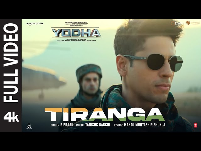Tiranga Lyrics English Translation – Yodha | B Praak