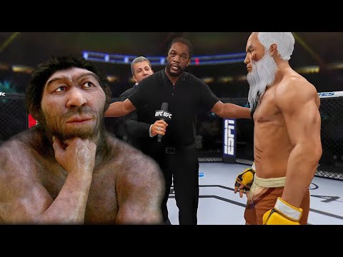 Primitive Human vs. Old Bruce Lee (EA sports UFC 4) - rematch