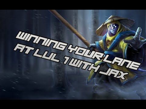 Winning your lane at LvL 1 - Jax Counter strike - League of Legends