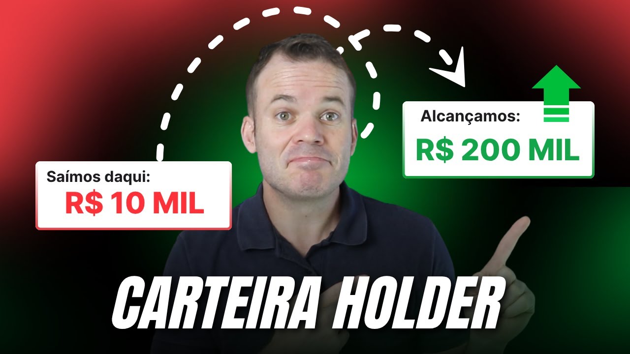 BATEMOS R$ 200 mil na CARTEIRA HOLDER - Como estou APORTANDO após a alta do Ibovespa