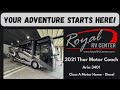 Check out this Video for a 2021 Thor Motor Coach Aria 3401(Stock #RMT8181)  for sale by Royal RV Center. This unit is located in Middlebury, IN