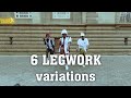 How To LEGWORK  - 6 LEGWORK Varitions - Dance Tutorial - @chilubatheone