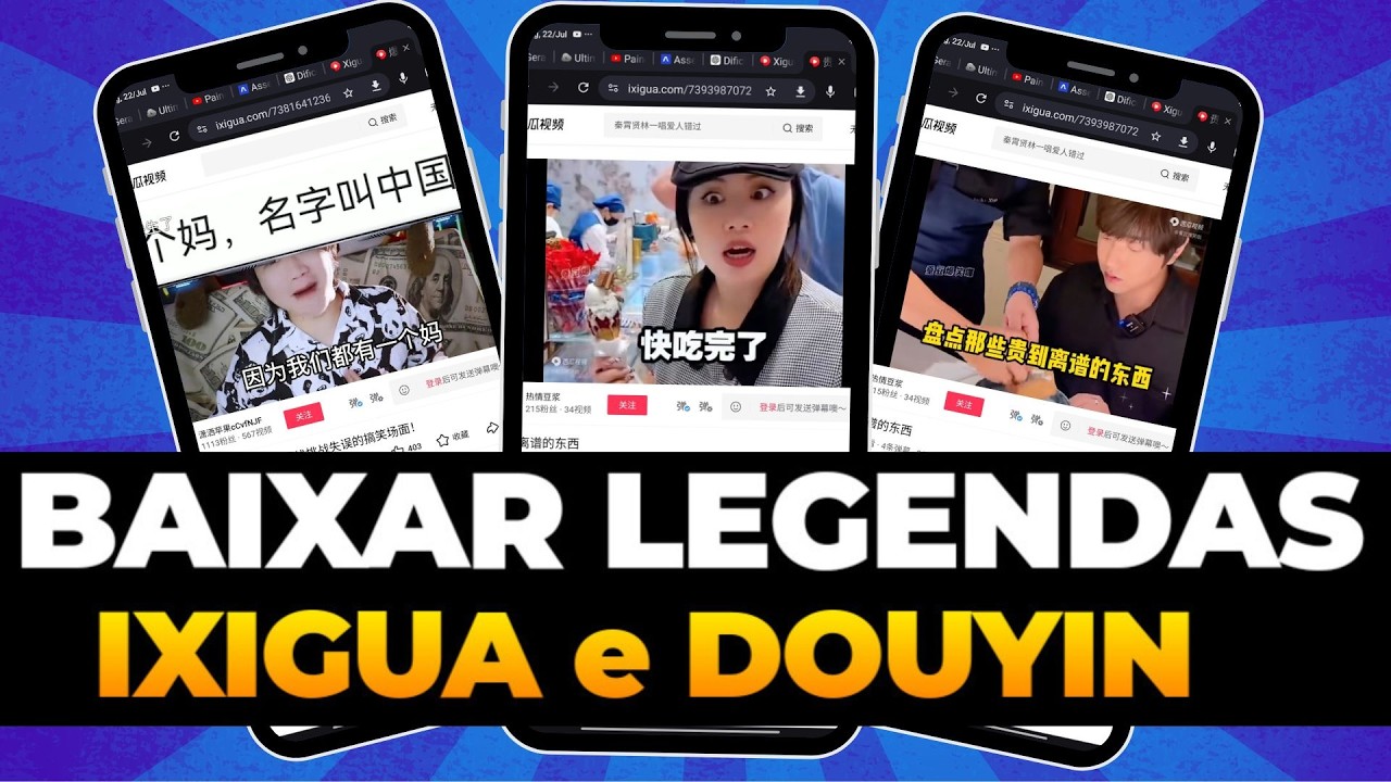 APRENDA COMO BAIXAR E TRADUZIR AS LEGENDAS DO IXIGUA E DOUYIN