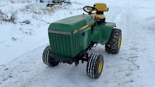 Mini-tracteur John Deere 430 | Image 4 - Agroline
