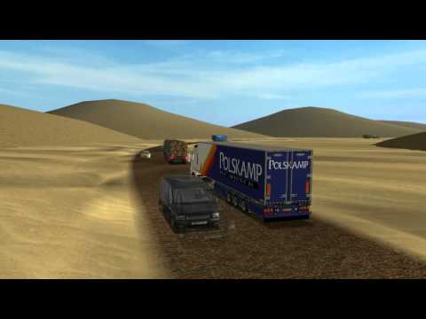 Euro Truck Simulator 2008 load to Tripoly with Volvo FH13 440 part4