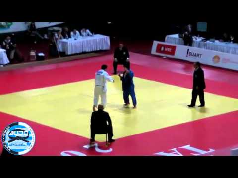 Asian Judo Championship Tashkent 2012 -90kg MAMEDOV (KGZ)-YOSHIDA Yuya (JPN)