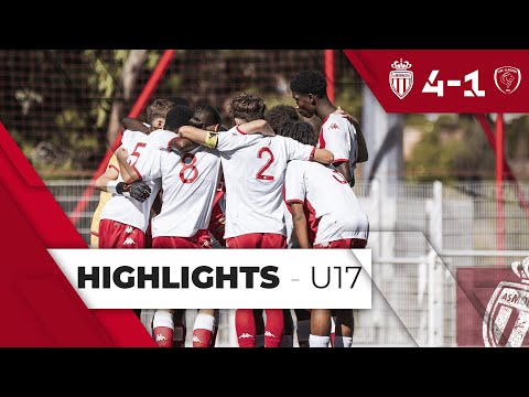 AS Monaco 4-1 Lyon la Duchère - U17 - 9ème journée