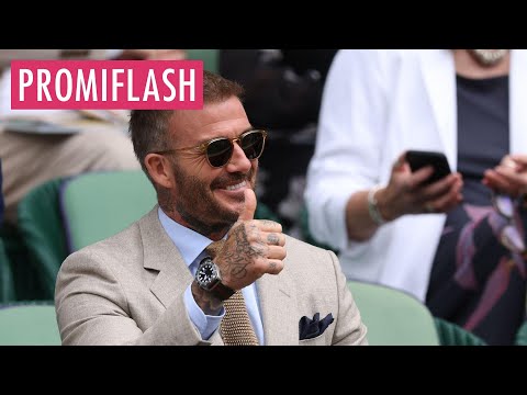 Video Thumbnail: David Beckham stimmt sich schon jetzt auf 50. Geburtstag ein