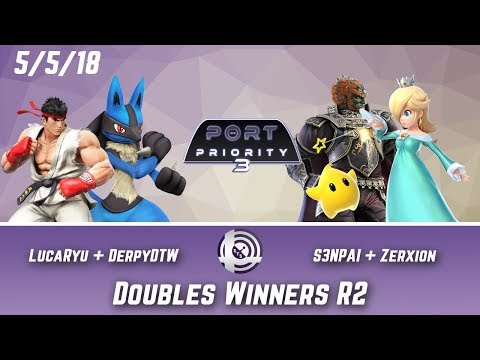 Port Priority 3 Doubles - LucaRyu & DerpyDTW vs S3NPAI & Zerxion - Winners Round 2