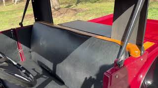 1929 Ford Model A Roadster Pickup Interior Overview 2