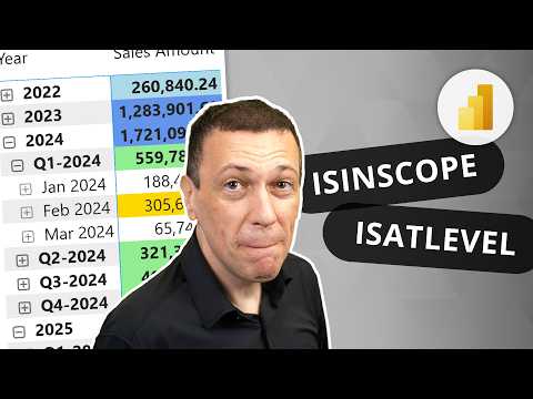 Power BI: ISINSCOPE & ISATLEVEL Tips Power BI: ISINSCOPE & ISATLEVEL Tips
