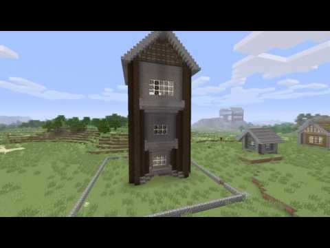 Minecraft build showcase  Alchemy Cabin and Witch Tower