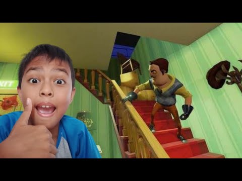 Persiapan ke basement || hello neighbor part 4