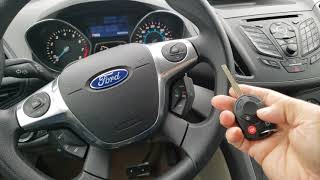 2014 Ford Escape remote programming