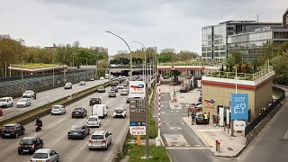 Bauarbeiter blockieren Straßen in Frankreich wegen hoher Spritpreise