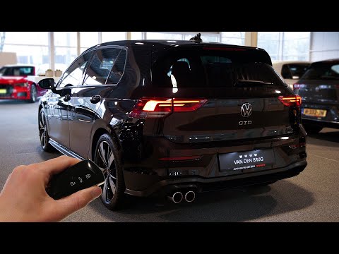 2022 VW Golf 8 GTD (200hp) - Sound & Visual Review!