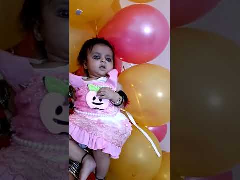 Srinika enjoyed in mom dad first anniversary #viral #short #trending #teddybear #viralshorts