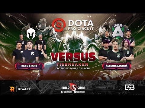 Keyd Stars vs Alliance.LATAM - DPC SA 2023 Tour 1: Division I - Tiebreaker - Game Highlights - BO1