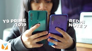 Huawei Y9 Prime (2019) vs Xiaomi Redmi Note 7 Comparison Review