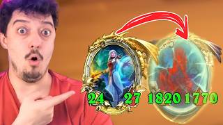 Прокачал Коня БЕЗ КАРТ - Hearthstone Battlegrounds Поля Сражений