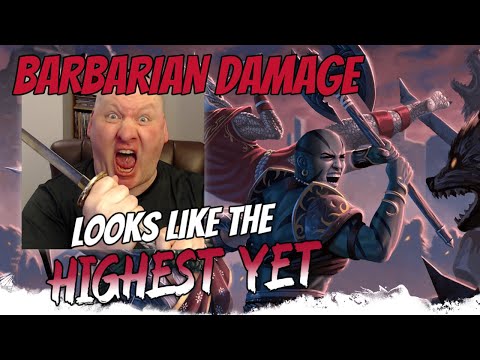 BARBARIAN Damage 2024 Player's Handbook D&D 5.24
