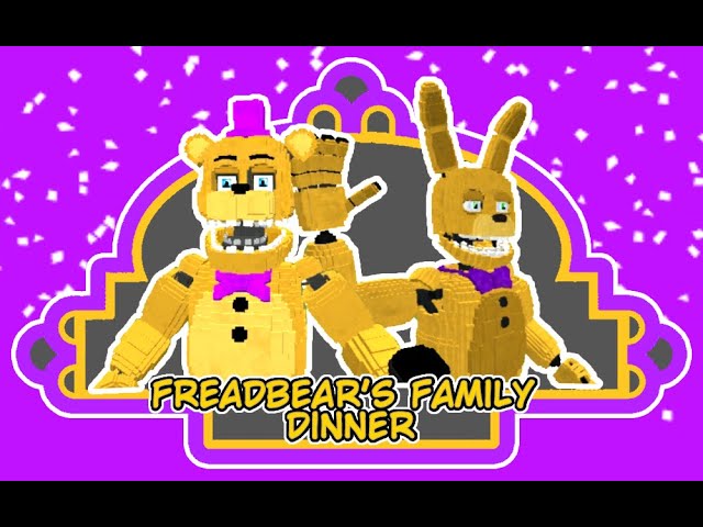 FredBear's Family Diner Re-Creation Map PE/BE [MineCraft Bedrock] [FNAF] 