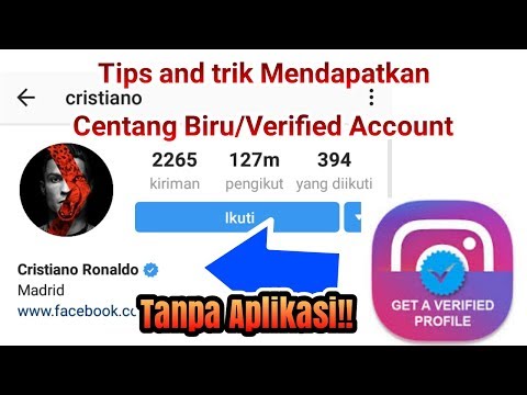 Cara Mendapatkan Centang Biru/Verified Account Instagram | Tanpa Aplikasi Tambahan