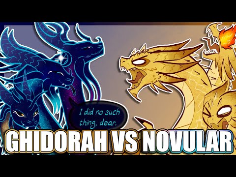 King Ghidorah Vs Novular (Godzilla Comic Dub)