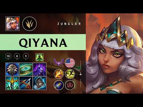 Qiyana Jungle vs Viego - NA Master Patch 26.04