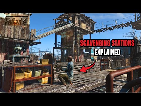 Scavenging Stations and Junk Farming Explained - Fallout 4 Guide