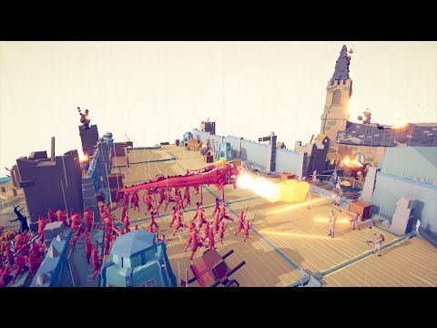 ARMY TEAM vs FACTIONS 🔫 | Totally Accurate Battle Simulator TABS