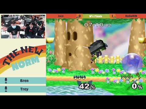 The New Norm #1 - Jace (C. Falcon) VS KoDoRiN (Marth) - Winners Finals SSBM