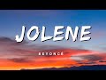 JOLENE - Beyoncé (Lyrics)