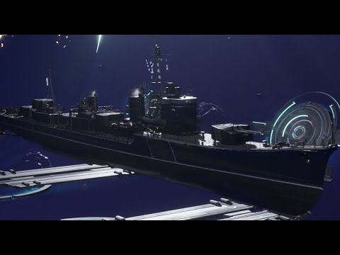 New black ships in da port!! Asashio B goes Honey badger mod! Asashio B - World of Warships!