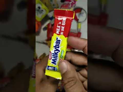 Nestle Milkybar Chocolate Unwrapping #shorts #chocos #toffee