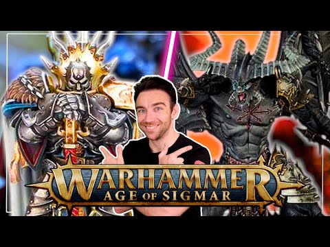 Warhammer AOS - StormCast VS Slave to Darkness !