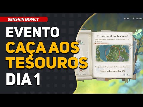 EVENTO: CAÇA AOS TESOUROS - DIA 1 | GENSHIN IMPACT