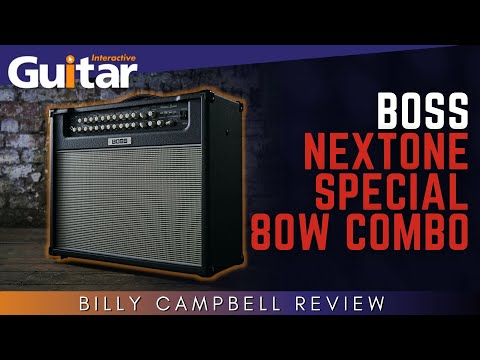 BOSS Nextone Special 80W Combo Amp | Review | Billy Campbell